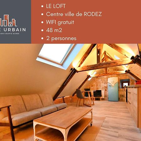 Apartamento Loft Sous Les Combles - Loft Under The Rafter Rodez Exterior foto