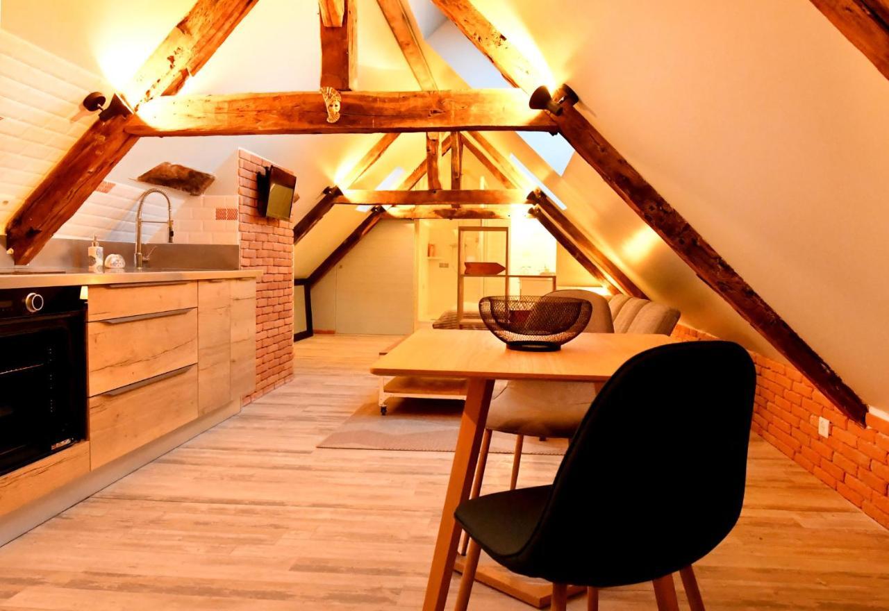 Apartamento Loft Sous Les Combles - Loft Under The Rafter Rodez Exterior foto
